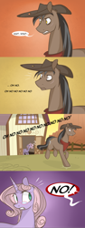 Size: 1280x3416 | Tagged: safe, artist:lolepopenon, imported from derpibooru, oc, oc:oliver, oc:sweet tales, earth pony, pony, unicorn, ask billie the kid, ask, comic, duo, glasses, hat