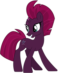 Size: 5011x6295 | Tagged: safe, artist:ejlightning007arts, imported from derpibooru, fizzlepop berrytwist, tempest shadow, pony, unicorn, my little pony: the movie, base used, broken horn, cute, female, horn, mare, scar, simple background, smiling, solo, tempestbetes, transparent background, vector