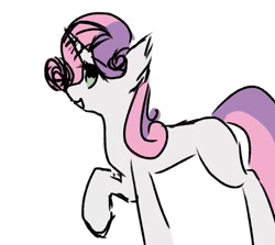 Size: 945x844 | Tagged: safe, imported from derpibooru, sweetie belle, pony, unicorn, female, mare, missing cutie mark, older, older sweetie belle, simple background, solo, white background