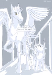 Size: 751x1074 | Tagged: safe, artist:luanshanhun, imported from derpibooru, oc, oc only, pegasus, pony, fanfic:rainbow factory, fanfic art