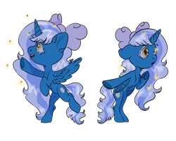 Size: 5000x4000 | Tagged: safe, artist:annondragahart, imported from derpibooru, firefly, oc, oc only, oc:fleurbelle, alicorn, pony, semi-anthro, alicorn oc, bow, cute, female, g1, hair bow, horn, mare, simple background, transparent background, wingding eyes, wings, yellow eyes