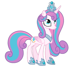 Size: 1081x1015 | Tagged: safe, artist:brooklynsentryyt, imported from derpibooru, princess flurry heart, alicorn, pony, base used, crown, female, jewelry, mare, older, older flurry heart, regalia, simple background, solo, transparent background