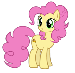 Size: 1057x1041 | Tagged: safe, artist:brooklynsentryyt, imported from derpibooru, li'l cheese, earth pony, pony, the last problem, female, mare, older li'l cheese, rule 63, simple background, solo, transparent background