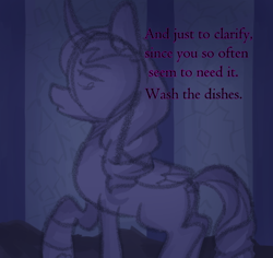 Size: 734x694 | Tagged: safe, anonymous artist, imported from derpibooru, opaline arcana, alicorn, pony, series:misty pov, spoiler:g5, ableism, g5, implied misty brightdawn