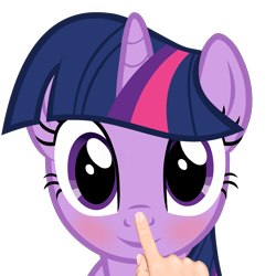 Size: 2000x2000 | Tagged: safe, edit, imported from derpibooru, twilight sparkle, pony, unicorn, blushing, boop, female, hand, looking at you, mare, simple background, transparent background, unicorn twilight