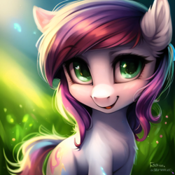 Size: 2048x2048 | Tagged: safe, imported from derpibooru, oc, oc only, unnamed oc, earth pony, pony, ai content, ai generated, cute, female, generator:purplesmart.ai, generator:stable diffusion, looking at you, mare, ocbetes, solo