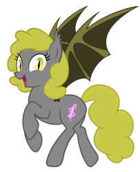 Size: 2000x2468 | Tagged: artist needed, safe, imported from derpibooru, oc, oc:soma, bat pony, pony, adorable face, cute, cute little fangs, daaaaaaaaaaaw, ear fluff, eyelashes, fangs, female, flying, happy, looking at you, mare, simple background, smiling, spread wings, transparent background, vector, wings, yellow eyes, yellow mane