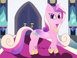 Size: 1600x1200 | Tagged: safe, artist:starry swirl, imported from derpibooru, princess cadance, alicorn, pony, female, hoof shoes, mare, solo