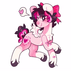 Size: 2500x2500 | Tagged: safe, artist:cocopudu, imported from derpibooru, oc, oc only, oc:oopsie doodle, pegasus, pony