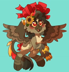 Size: 3127x3243 | Tagged: safe, artist:cocopudu, imported from derpibooru, oc, oc only, griffon