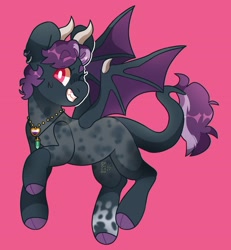 Size: 2500x2701 | Tagged: safe, artist:cocopudu, imported from derpibooru, oc, oc only, bat pony, pony