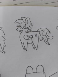 Size: 4608x3456 | Tagged: safe, artist:acid flask, imported from derpibooru, dark moon, graphite, oc, oc only, pegasus, pony, 2d, art dump, looking at you, male, paper, pegasus oc, sketch, sketch dump, smiling, smiling at you, stallion, traditional art