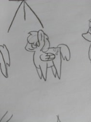 Size: 4608x3456 | Tagged: safe, artist:acid flask, imported from derpibooru, dark moon, graphite, oc, oc only, pegasus, pony, 2d, art dump, female, looking at you, mare, paper, pegasus oc, pointy ponies, sketch, sketch dump, sketchbook, smiling, smiling at you, solo, traditional art