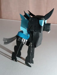 Size: 782x1023 | Tagged: safe, artist:angelwingsmlpfim, imported from derpibooru, thorax, changeling, craft, papercraft