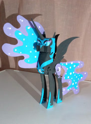 Size: 764x1046 | Tagged: safe, artist:angelwingsmlpfim, imported from derpibooru, nightmare moon, pony, craft, papercraft