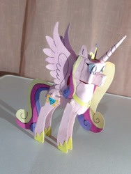 Size: 774x1032 | Tagged: safe, imported from derpibooru, princess cadance, pony, craft, papercraft