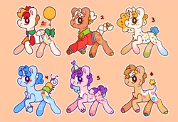 Size: 3446x2376 | Tagged: safe, artist:cocopudu, imported from derpibooru, oc, oc only, earth pony, pegasus, pony, unicorn, adoptable