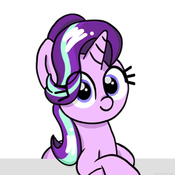 Size: 2048x2048 | Tagged: safe, artist:super-dead, imported from derpibooru, starlight glimmer, pony, unicorn, looking at you, simple background, solo