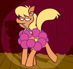 Size: 6000x5656 | Tagged: safe, artist:threetwotwo32232, imported from derpibooru, ms. harshwhinny, earth pony, pony, female, mare, parody, solo, the simpsons
