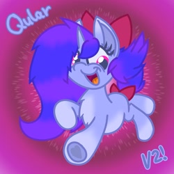 Size: 2047x2048 | Tagged: safe, artist:silvaqular, imported from derpibooru, oc, oc only, oc:qular, pony, unicorn, female, mare, solo