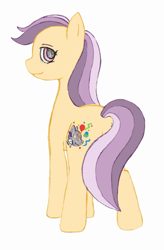 Size: 672x1023 | Tagged: artist needed, safe, imported from derpibooru, oc, oc only, oc:caprice, earth pony, pony, fallout equestria, fallout equestria: project horizons, fanfic art, female, mare, simple background, solo, white background