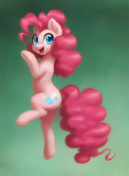 Size: 704x960 | Tagged: safe, imported from derpibooru, pinkie pie, earth pony, pony, cute, female, machine learning assisted, machine learning generated, mare, open mouth, solo