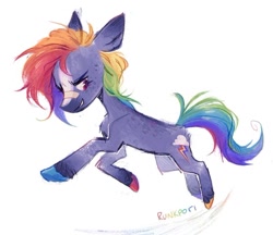 Size: 776x671 | Tagged: safe, artist:runkpori, imported from derpibooru, rainbow dash, pegasus, pony