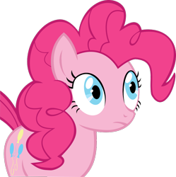 Size: 866x868 | Tagged: safe, artist:retroponybro, imported from derpibooru, pinkie pie, earth pony, friendship is magic, female, lineart, mare, simple background, solo, transparent background, vector