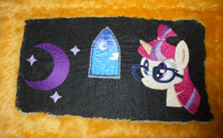 Size: 1024x634 | Tagged: safe, artist:lightdragon1988, imported from derpibooru, moondancer, pony, unicorn, cross stitch, embroidery, female, irl, photo, solo, traditional art