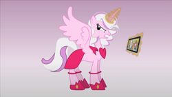 Size: 1280x721 | Tagged: safe, artist:mlp-silver-quill, imported from derpibooru, oc, oc:mary sue, oc:silver quill, pony, after the fact, after the fact:slice of life, cellphone, clothes, dress, magic, magic aura, mary sue is not amused, phone, smartphone, unamused