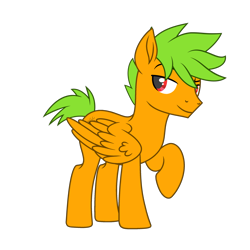 Size: 2500x2500 | Tagged: safe, artist:jamextreme140, artist:starshade, derpibooru exclusive, imported from derpibooru, oc, oc only, oc:galder rust, pegasus, pony, base used, looking at you, male, simple background, transparent background