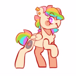 Size: 2500x2500 | Tagged: safe, artist:cocopudu, imported from derpibooru, oc, oc only, pegasus, pony, solo