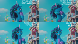 Size: 2000x1125 | Tagged: safe, edit, edited screencap, editor:quoterific, imported from derpibooru, screencap, pony, unicorn, spoiler:my little pony: make your mark, spoiler:my little pony: make your mark chapter 2, spoiler:myms01e06, female, g5, mare, misty brightdawn, my little pony: make your mark, my little pony: make your mark chapter 2, solo, the traditional unicorn sleep-over