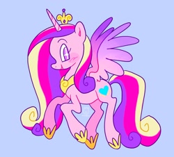 Size: 2048x1848 | Tagged: safe, artist:alexbeeza, imported from derpibooru, princess cadance, alicorn, pony, solo