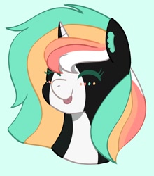 Size: 900x1024 | Tagged: safe, artist:orcabunnies, imported from derpibooru, oc, oc only, pony, unicorn, bust, portrait, solo