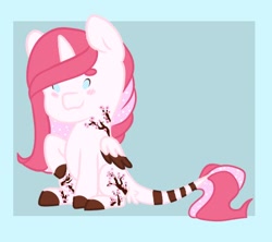 Size: 450x400 | Tagged: safe, artist:orcabunnies, imported from derpibooru, oc, oc only, alicorn, pony, solo