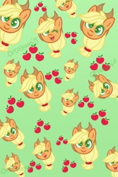 Size: 640x960 | Tagged: safe, artist:orcabunnies, imported from derpibooru, applejack, earth pony, pony