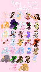Size: 1114x1950 | Tagged: safe, artist:orcabunnies, imported from derpibooru, oc, oc only, alicorn, earth pony, pegasus, pony, unicorn, adoptable