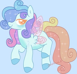 Size: 835x807 | Tagged: safe, artist:orcabunnies, imported from derpibooru, oc, oc only, butterfly, butterfly pony, hybrid, pony, butterfly wings, solo, wings