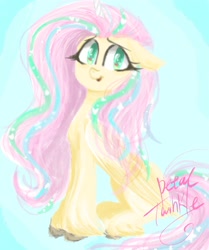 Size: 1714x2048 | Tagged: safe, artist:petaltwinkle, imported from derpibooru, fluttershy, pegasus, pony, solo