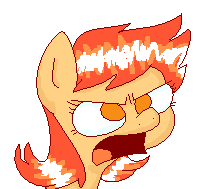 Size: 201x189 | Tagged: safe, artist:artflicker, imported from derpibooru, oc, oc only, oc:flicker split, earth pony, pony, angry, bust, female, mare, no pupils, open mouth, simple background, solo, transparent background