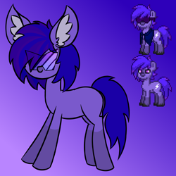 Size: 2048x2048 | Tagged: safe, artist:neonshy02, imported from derpibooru, oc, oc:argon glow, earth pony, pony, solo