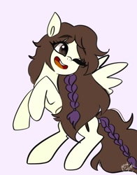 Size: 1074x1368 | Tagged: safe, artist:petaltwinkle, imported from derpibooru, oc, oc only, pegasus, pony, simple background, solo