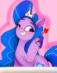 Size: 1074x1368 | Tagged: safe, artist:petaltwinkle, imported from derpibooru, izzy moonbow, pony, unicorn, g5, solo