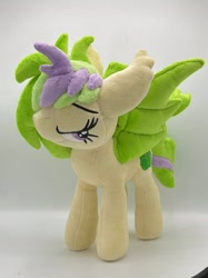 Size: 1520x2027 | Tagged: safe, artist:hibiscusstitch, imported from derpibooru, oc, oc only, bat pony, pony, bat pony oc, female, irl, photo, plushie, solo