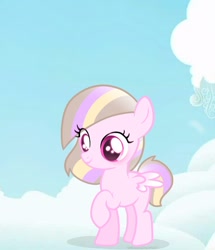 Size: 1074x1249 | Tagged: safe, artist:petaltwinkle, imported from derpibooru, oc, oc only, oc:petal twinkle, pony, female, filly, foal, solo
