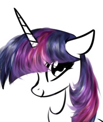 Size: 1018x1205 | Tagged: safe, artist:petaltwinkle, imported from derpibooru, twilight sparkle, alicorn, pony, simple background, solo, white background