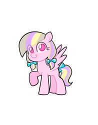 Size: 1074x1368 | Tagged: safe, artist:petaltwinkle, imported from derpibooru, oc, oc only, oc:petal twinkle, pegasus, pony, female, filly, foal, simple background, solo, white background