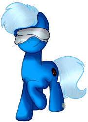 Size: 844x1164 | Tagged: safe, artist:angellightyt, imported from derpibooru, oc, oc only, earth pony, pony, base used, blindfold, earth pony oc, male, raised hoof, simple background, solo, stallion, transparent background