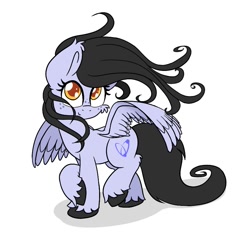 Size: 835x792 | Tagged: safe, artist:agamnentzar, imported from derpibooru, oc, oc only, oc:tail, pegasus, solo, windswept mane